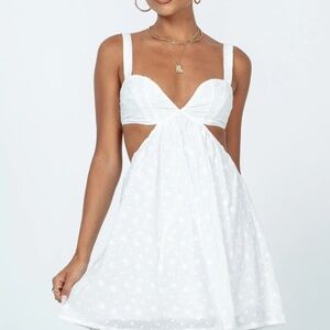 Princess Polly Women's White Dress